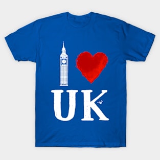 I Heart UK (remix) T-Shirt